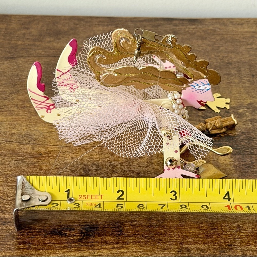 Karen Rossi Fanciful Flights Ballerina Ornament with charms - Picture 13 of 13